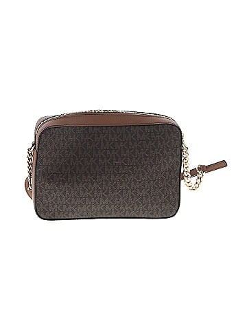 MICHAEL Michael Kors Leather Crossbody Bag (view 2)