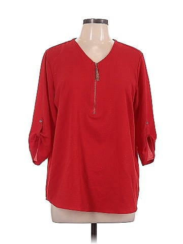 Cathy 3/4 Sleeve Blouse (view 1)
