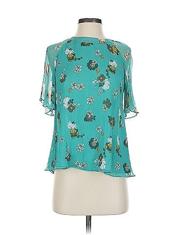 Massimo Dutti Short Sleeve Blouse (view 1)