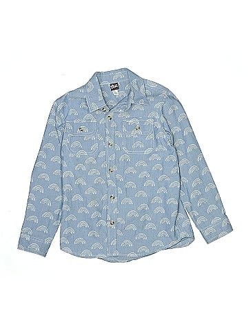 Tea Long Sleeve Button-Down Shirt (view 1)
