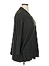 Terra & Sky Black Cardigan Size 0X - photo 4