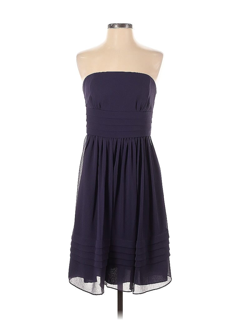 Pre-owned David's Bridal Cocktail Dress In Purple