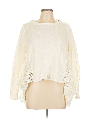 En Creme Pullover Sweater (view 1)