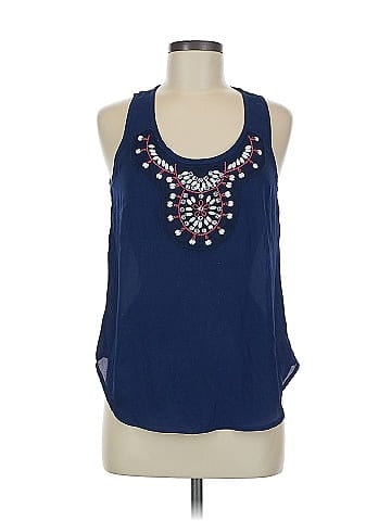 THREE PINK HEARTS Sleeveless Blouse (view 1)