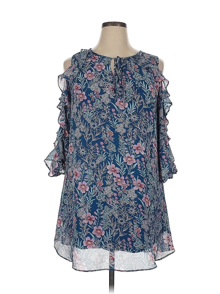 Pre-owned Unbranded Casual Dress In Blue