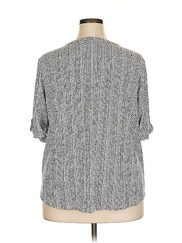 Croft & Barrow Short Sleeve Blouse (view 2)