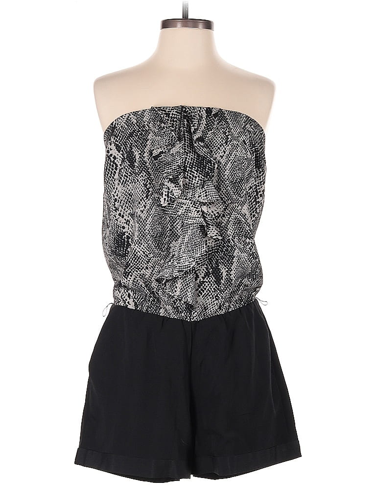 Pre-owned Express Romper In Black