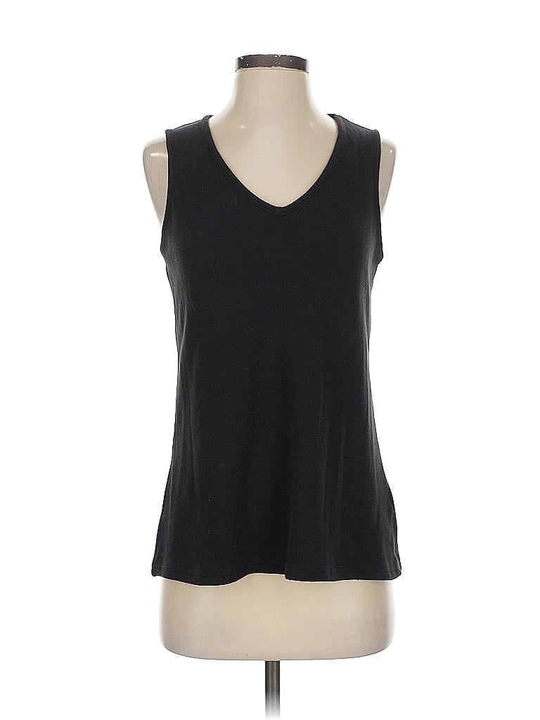 G by Giuliana Rancic Black Sleeveless T-Shirt Size XXS - photo 1