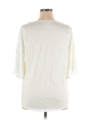 New York Laundry 3/4 Sleeve Top (view 2)