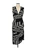 Me&Thee Graphic Gray Black Cocktail Dress Size 8 - photo 1