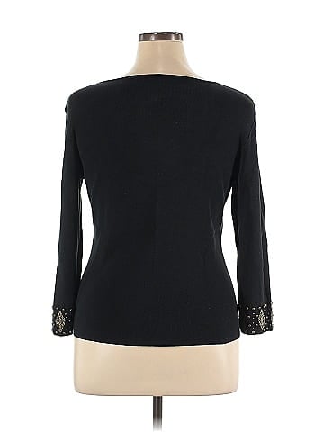 Dana Buchman Silk Pullover Sweater (view 2)
