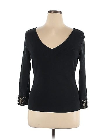 Dana Buchman Silk Pullover Sweater (view 1)