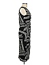 Me&Thee Graphic Gray Black Cocktail Dress Size 8 - photo 3