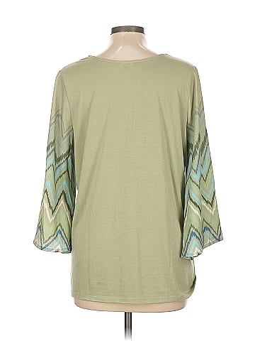 DG^2 by Diane Gilman 3/4 Sleeve Top (view 2)