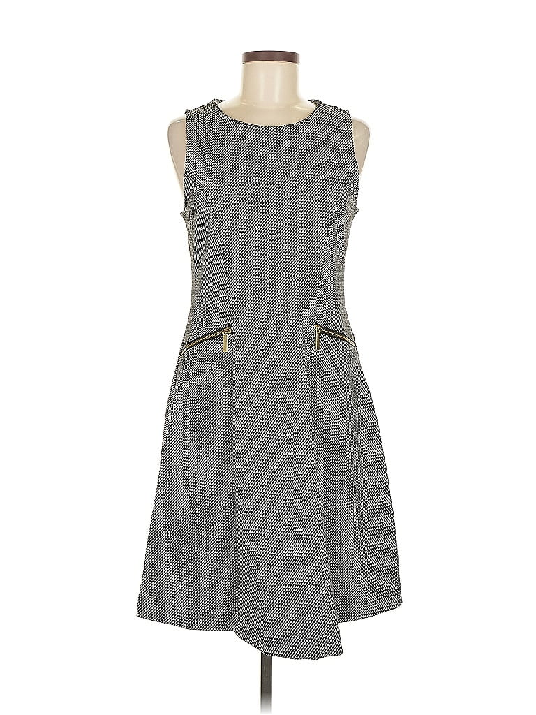 Pre-owned Ann Taylor Factory Casual Dress In Gray