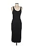 Chelsea28 Solid Black Casual Dress Size M - photo 1