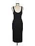 Chelsea28 Solid Black Casual Dress Size M - photo 2