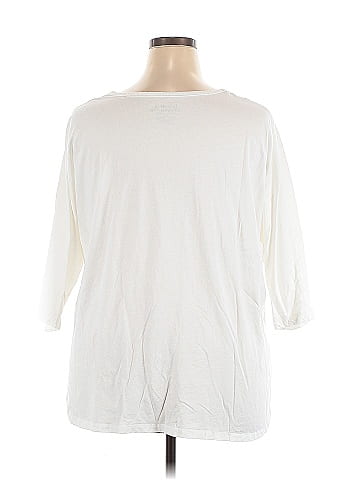 Jessica London 3/4 Sleeve T-Shirt (view 2)
