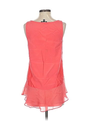 Bebe Sleeveless Silk Top (view 2)