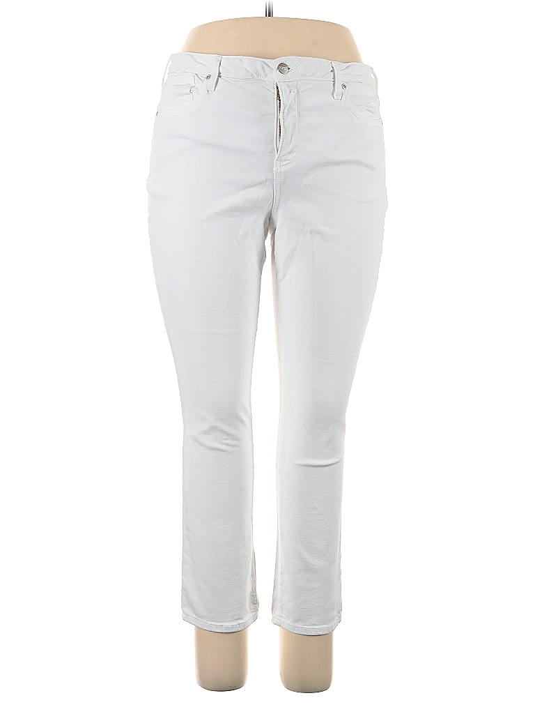 Pre-owned Nydj Jeans In White