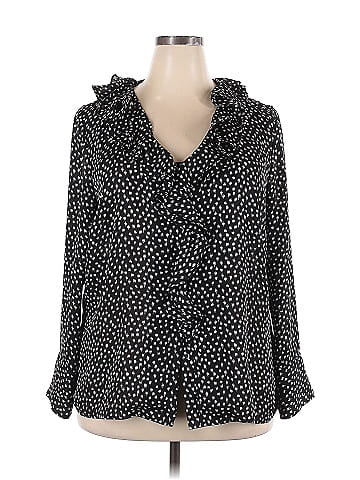 Jones New York Signature Long Sleeve Blouse (view 1)