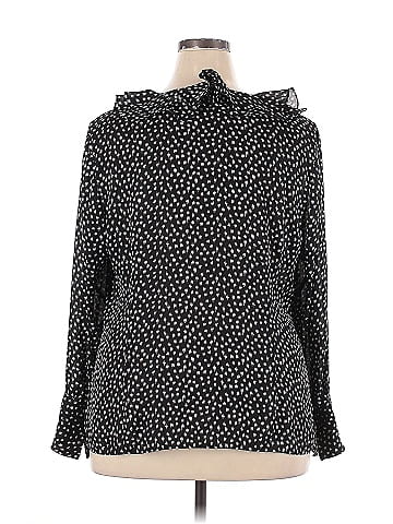 Jones New York Signature Long Sleeve Blouse (view 2)