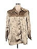 Christie & Jill 100% Polyester Tan Long Sleeve Blouse Size 2X - photo 1