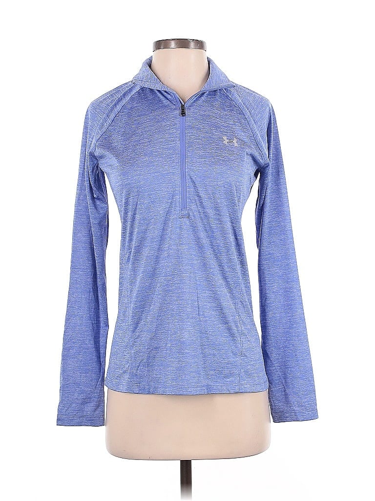 Pre-owned Under Armour Fleece Jacket In Blue