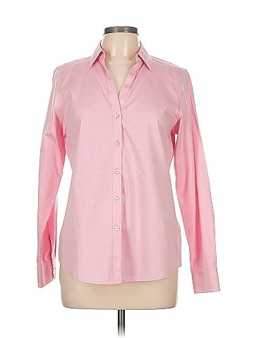 Foxcroft Long Sleeve Button-Down Shirt (view 1)