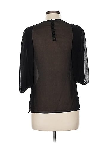 Vanessa Bruno Short Sleeve Silk Top (view 2)