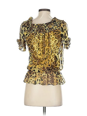 GUESS by Marciano Short Sleeve Blouse (view 2)