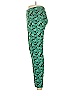 Just Cozy Print Green Leggings Size M - photo 5
