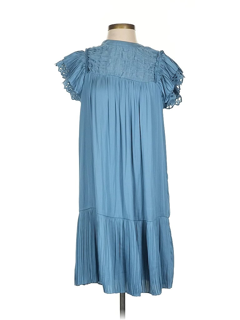 Pre-owned Current Air Casual Dress In Blue