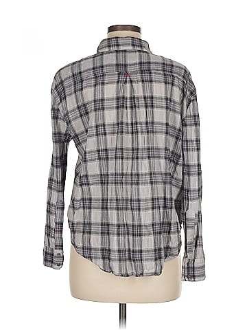Elizabeth and James Long Sleeve Button-Down Shirt (view 2)