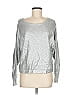 BCBGMAXAZRIA Metallic Silver Pullover Sweater Size M - photo 1