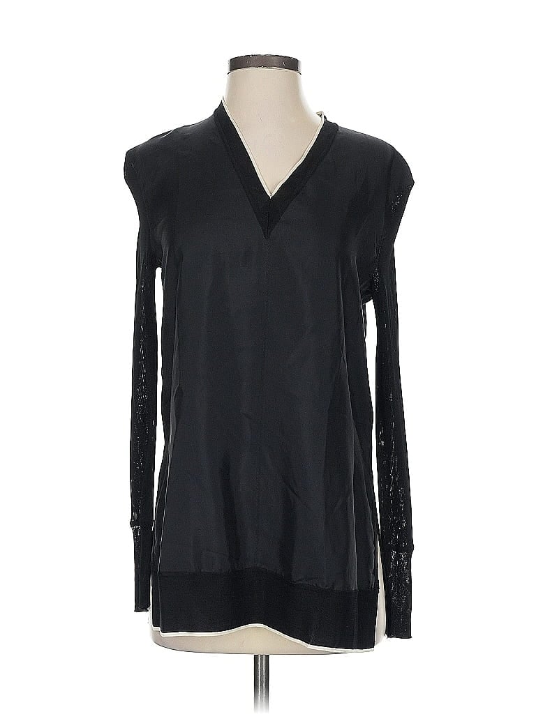 Pre-owned Rag & Bone Pullover Sweater In Black