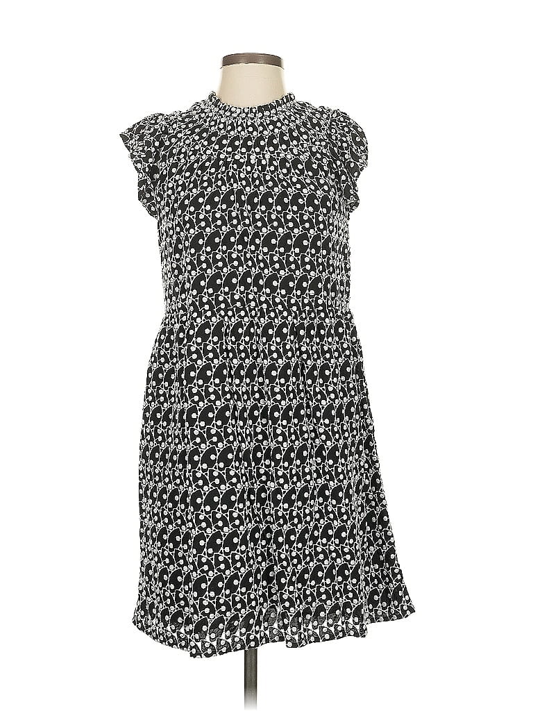 Pre-owned Ann Taylor Loft Casual Dress In Gray