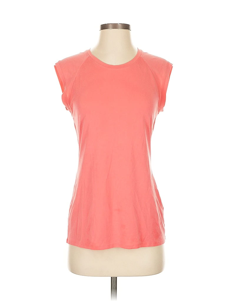 Pre-owned Bcbgmaxazria Sleeveless T-shirt In Pink