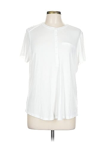 Not Your Daughter's Jeans Short Sleeve Henley (view 1)