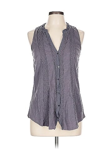 Meadow Rue Sleeveless Button-Down Shirt (view 1)