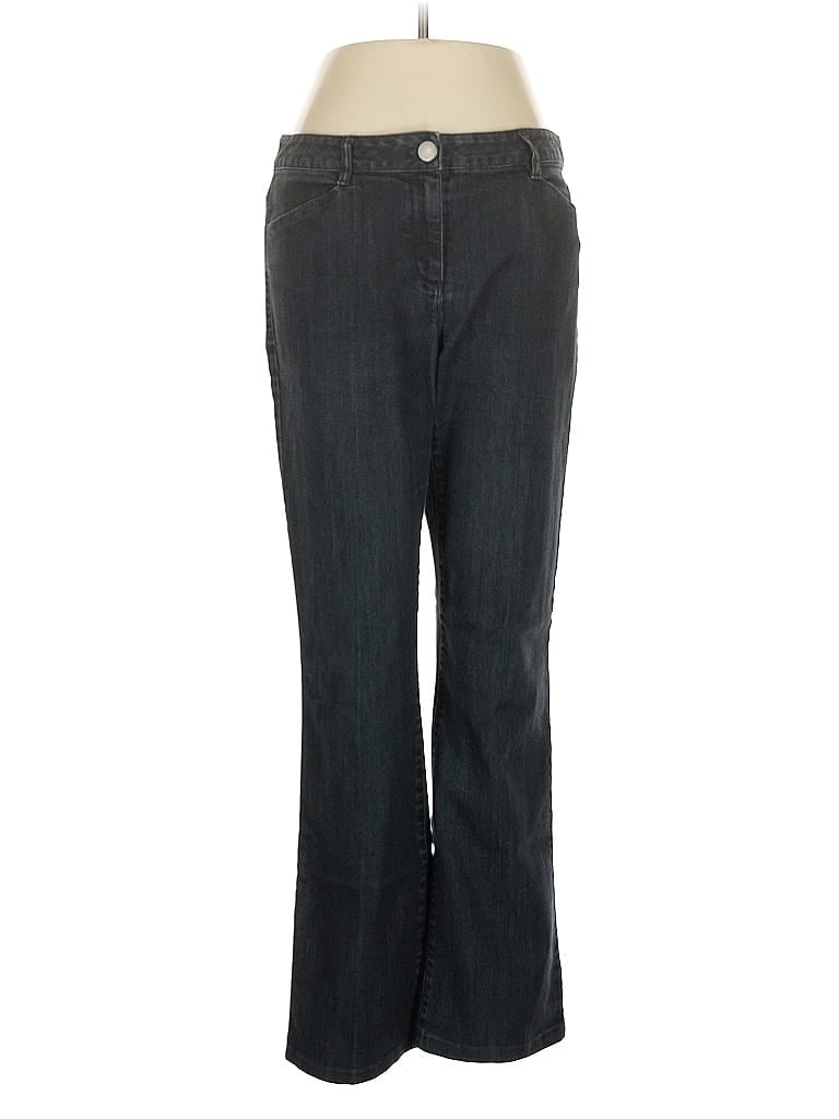 Pre-owned Nic + Zoe Jeans In Gray