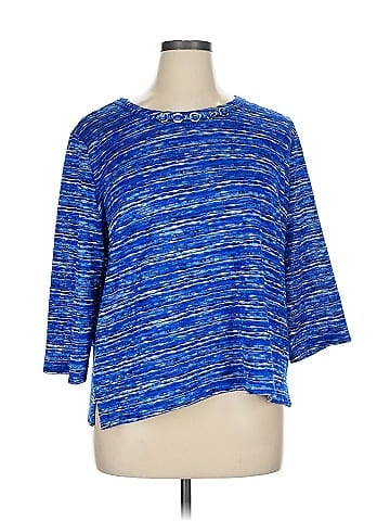 Alfred Dunner 3/4 Sleeve Top (view 1)