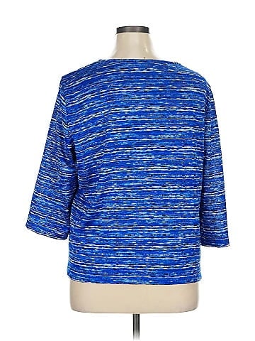 Alfred Dunner 3/4 Sleeve Top (view 2)