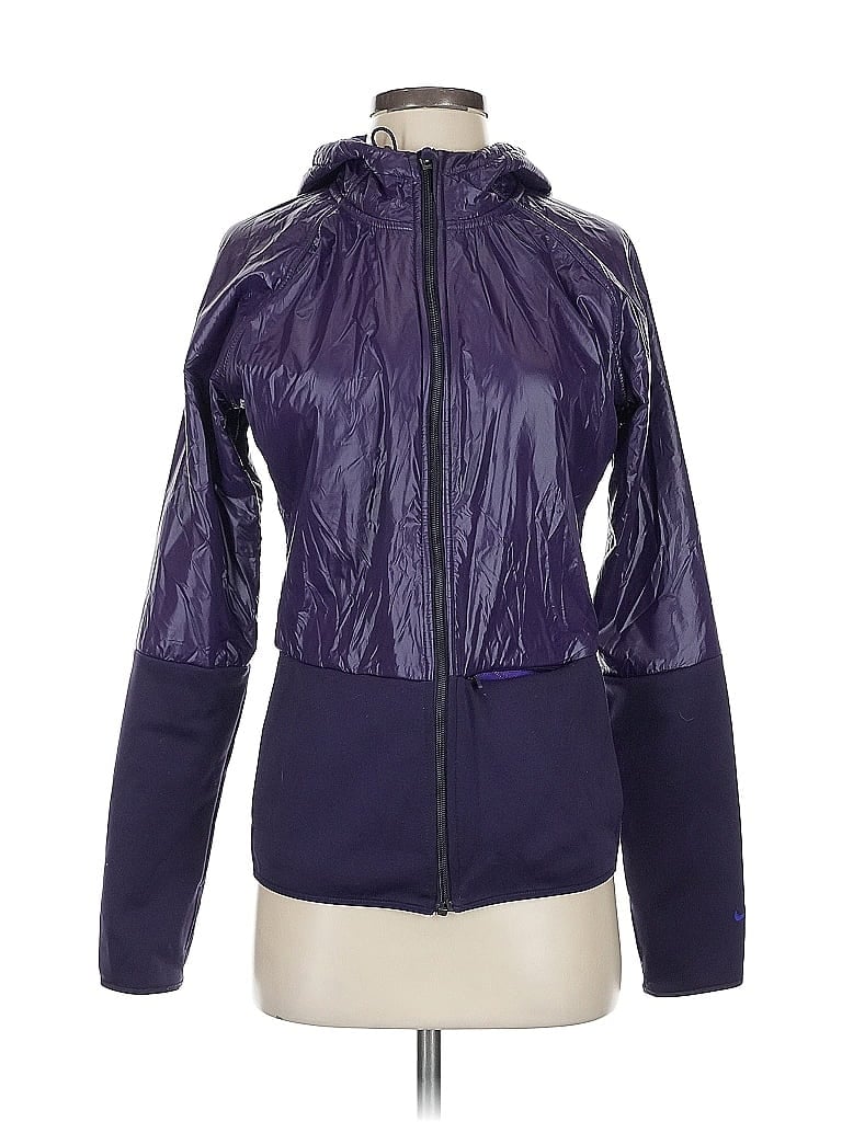 Pre-owned Nike Windbreaker Jacket In Purple