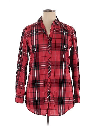 Foxcroft Long Sleeve Button-Down Shirt (view 1)