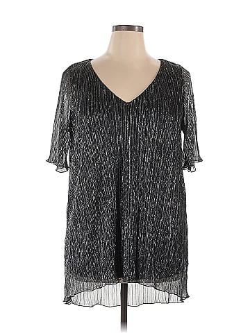 Evans Short Sleeve Blouse (view 1)