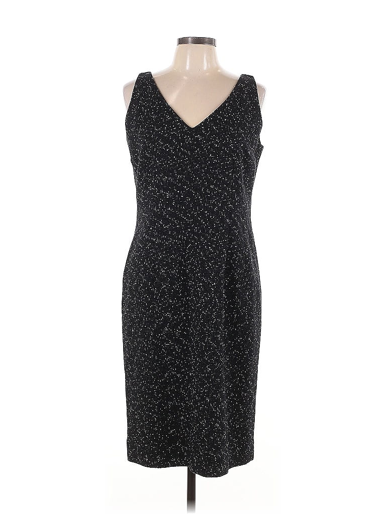Pre-owned Dana Buchman Cocktail Dress In Gray