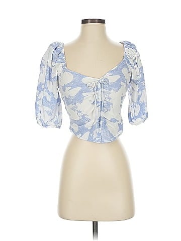Open Edit 3/4 Sleeve Blouse (view 1)
