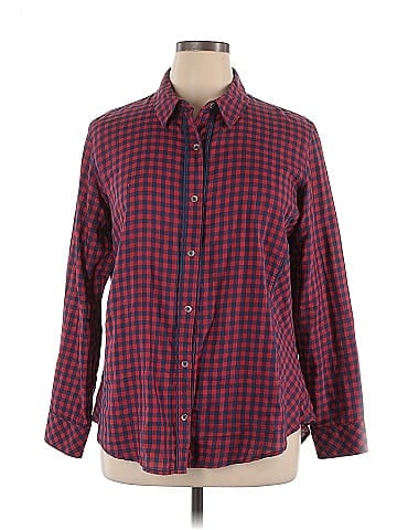 Riders by Lee Long Sleeve Button-Down Shirt (view 1)