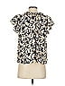 Ulla Johnson 100% Viscose Floral Ivory Short Sleeve Blouse Size 00 - photo 2